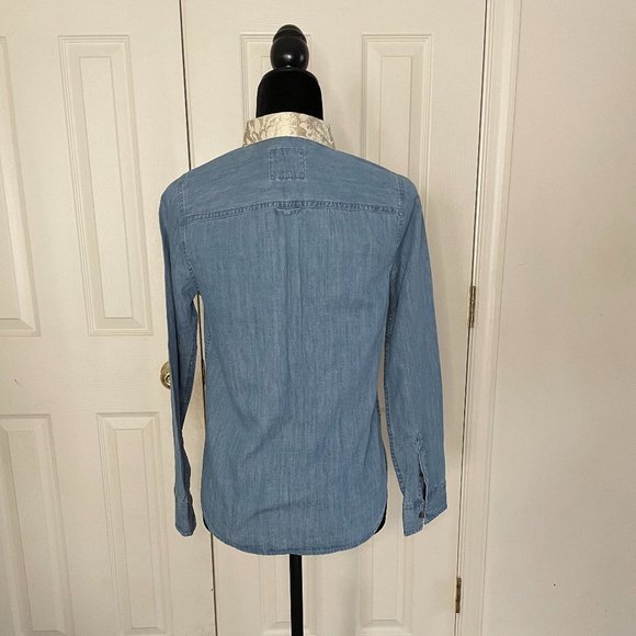 Abercrombie Button Down Denim Shirt for Girls - Picture 3 of 10